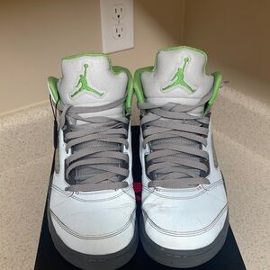 Jordan Kids Sneakers - White and Green